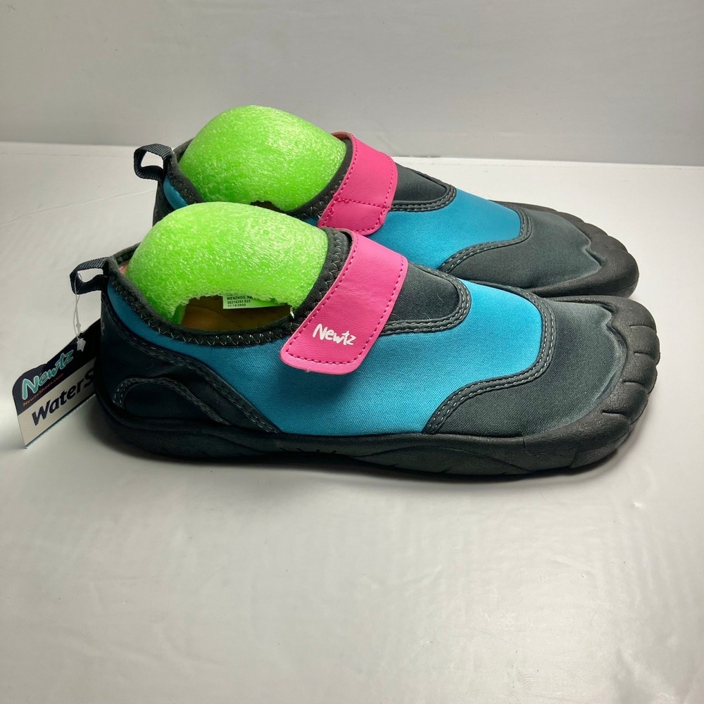 Newtz Water Shoes Women's Size 7-8 UPF 50+ Summer Beach Pool Shoes NWT
